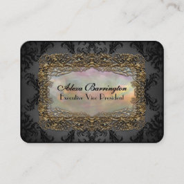 Debsaulea Elegant Gold Beruflich Visitenkarte