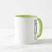 'Debt Free Is The Way To Be' Debt-Free Journey  Tasse (VorderseiteRechts)