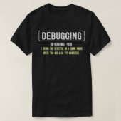 Debugdefinition für Computerprogrammierer 1 T-Shirt (Design vorne)