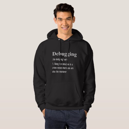 Debuggen Hoodie (Vorne ganz)