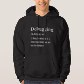 Debuggen Hoodie (Vorderseite)