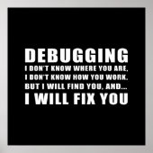 Debuggen Poster (Vorne)