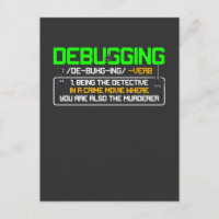 Debuggen von Definition-Computersoftware-Programmi