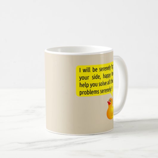 Debuggen von Gummihauben Kaffeetasse (VorderseiteRechts)