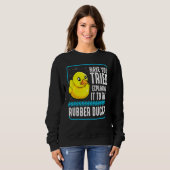 Debuggen von Webcoder-Programmierern für Rubber-Du Sweatshirt (Vorne ganz)