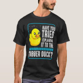 Debuggen von Webcoder-Programmierern für Rubber-Du T-Shirt (Vorderseite)