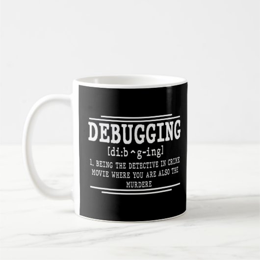 Debugger Kaffeetasse (Links)
