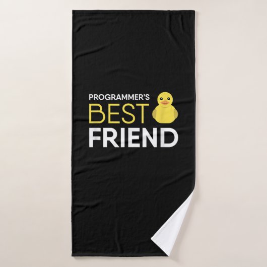 Debugger-Programmierer für Rubber Duck bester Freu Badehandtuch (Badehandtuch)