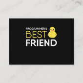 Debugger-Programmierer für Rubber Duck bester Freu Begleitkarte (Vorderseite)