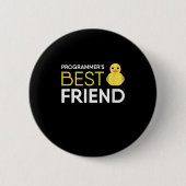 Debugger-Programmierer für Rubber Duck bester Freu Button (Vorderseite)