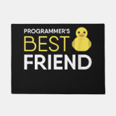 Debugger-Programmierer für Rubber Duck bester Freu Fußmatte (Vorderseite)