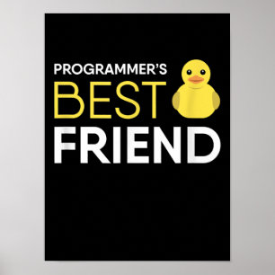 Debugger-Programmierer für Rubber Duck bester Freu Poster