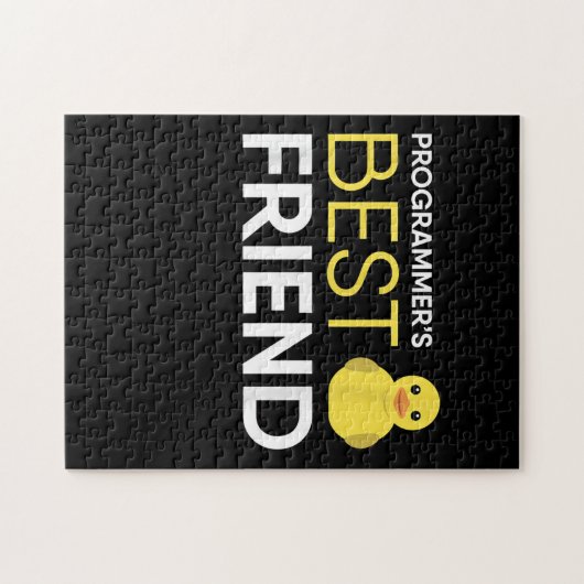 Debugger-Programmierer für Rubber Duck bester Freu Puzzle (Horizontal)