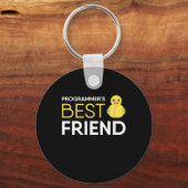 Debugger-Programmierer für Rubber Duck bester Freu Schlüsselanhänger (Vorderseite)