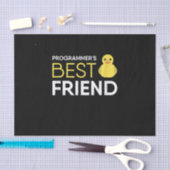 Debugger-Programmierer für Rubber Duck bester Freu Seidenpapier (Handwerk)