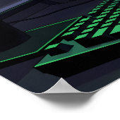 Debugging Cat Programmer - "I'm Not Stuck" Poster (Ecke)