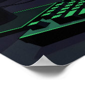 Debugging Cat Programmer - "I'm Not Stuck" Poster (Ecke)