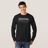 Debugging Definition Fun Programming Software Deve T-Shirt (Vorne ganz)