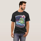 Debugging In Production Frosch - Lustiger Programm T-Shirt (Vorne ganz)