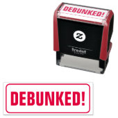 "DEBUNKED!" + Runde Ecken Rechteck Permastempel (Beispiel)