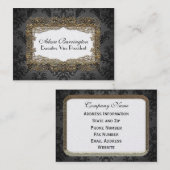 Debusschère elegantes berufliches visitenkarte (Vorne/Hinten)