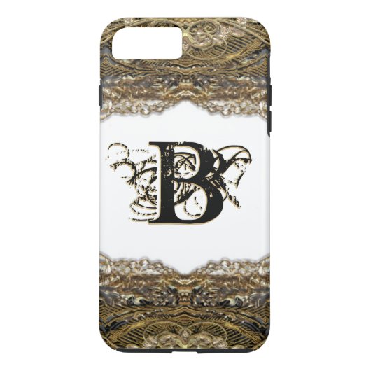 Debusschère IV Elegant Monogramm Case-Mate iPhone Hülle (Rückseite)