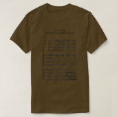 Debussy String Quartet T-Shirt (Design vorne)