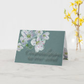 Debut Glückwunsch Frühlingsbeauty Wildblume Karte (Gelbe Blume)