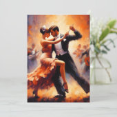 Debutante Ball Cotillion Ballroom tanzen Einladung (Stehend Vorderseite)