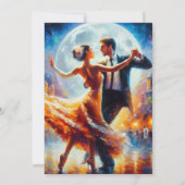 Debutante Ball Cotillion Ballroom tanzen Einladung (Rückseite)