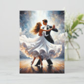 Debutante Ball Cotillion Ballroom tanzen Einladung (Stehend Vorderseite)