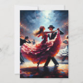 Debutante Ball Cotillion Ballroom tanzen Einladung (Vorderseite)