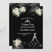 Debutante-Party Einladung (Vorne/Hinten)