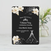 Debutante-Party Einladung (Stehend Vorderseite)