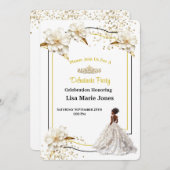 Debutante-Party Einladung (Vorne/Hinten)