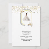 Debutante-Party Einladung (Rückseite)