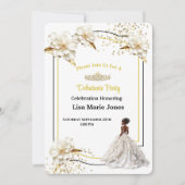 Debutante-Party Einladung (Vorderseite)