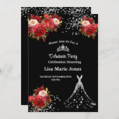 Debutante-Party Einladung (Vorne/Hinten)