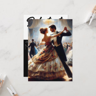 Debütantinnen-Ball Cotillion Ballsaal Tanz Einladung