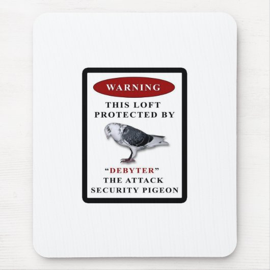 debyter Mausunterlage Mousepad (Vorne)