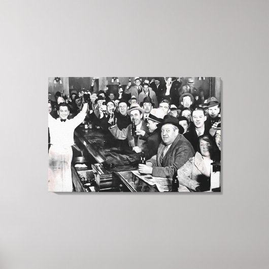 DEC 5, 1933 ENDET DAS VERBOT PAINTERLY. LEINWANDDRUCK (Vorderseite)