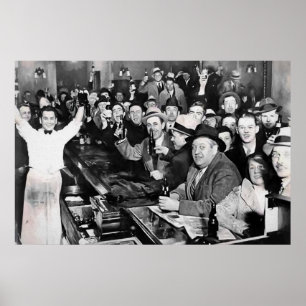 DEC 5, 1933 ENDET DAS VERBOT PAINTERLY. POSTER