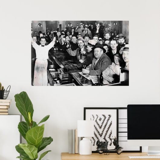 DEC 5, 1933 ENDET DAS VERBOT PAINTERLY. POSTER (Heimbüro)