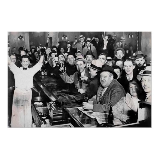 DEC 5, 1933 ENDET DAS VERBOT PAINTERLY. POSTER (Vorderseite)