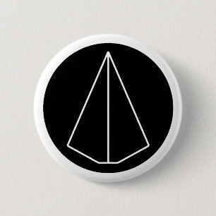 DECA-SYMBOL - PAPIERflugzeug Button
