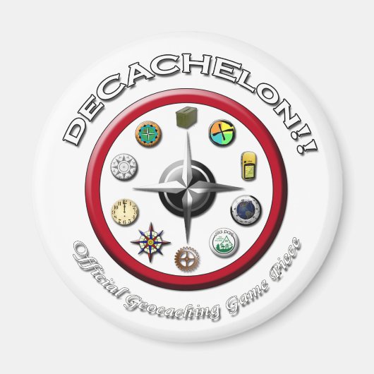 Decachelon-Logo Magnet (Vorne)