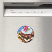Decadent Brownie Magnet (In Situ (Geschirrspüler))