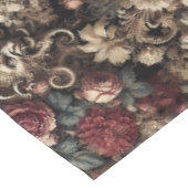 Decadent Devilry - Gothic Large Pattern Tischdecke (Schrägansicht)