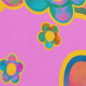 Decadent Guilded Retro Watercolor Ploomf bei Sonne Tapete (Naht)