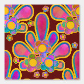 Decadent Guilded Retro Watercolor Ploomf in Iron Tapete (Vorderseite)